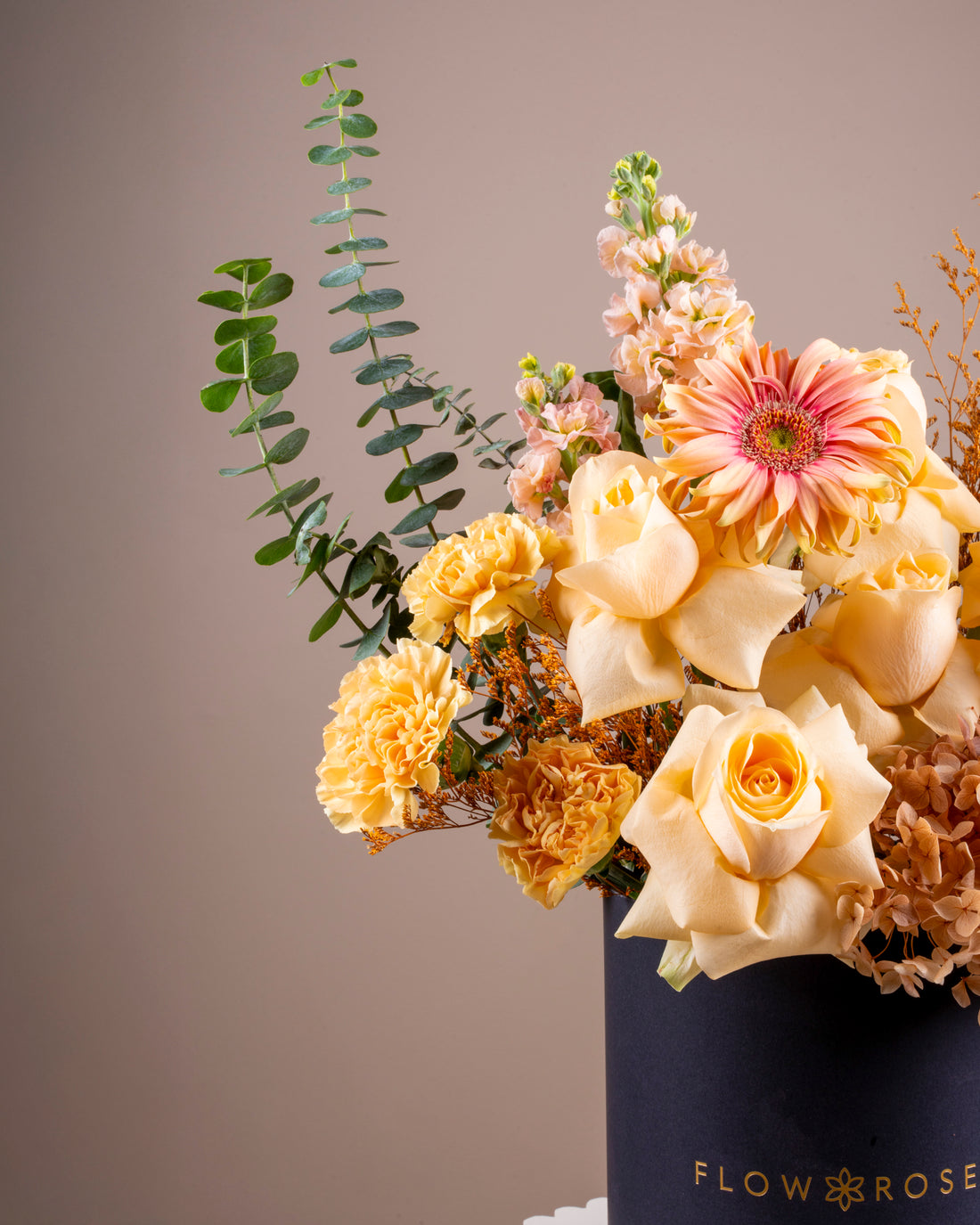 Peach Glow Flower Box