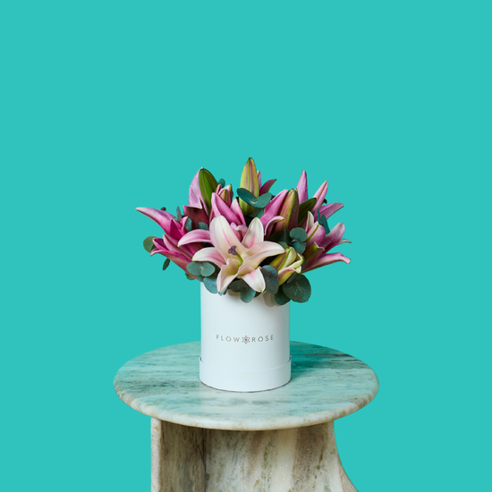 Pink Lilies