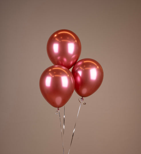 Rose Gold Balloons Set
