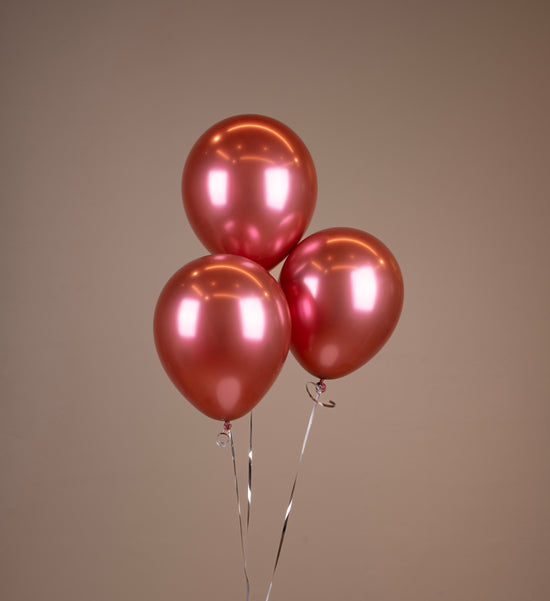 Rose Gold Balloons Set