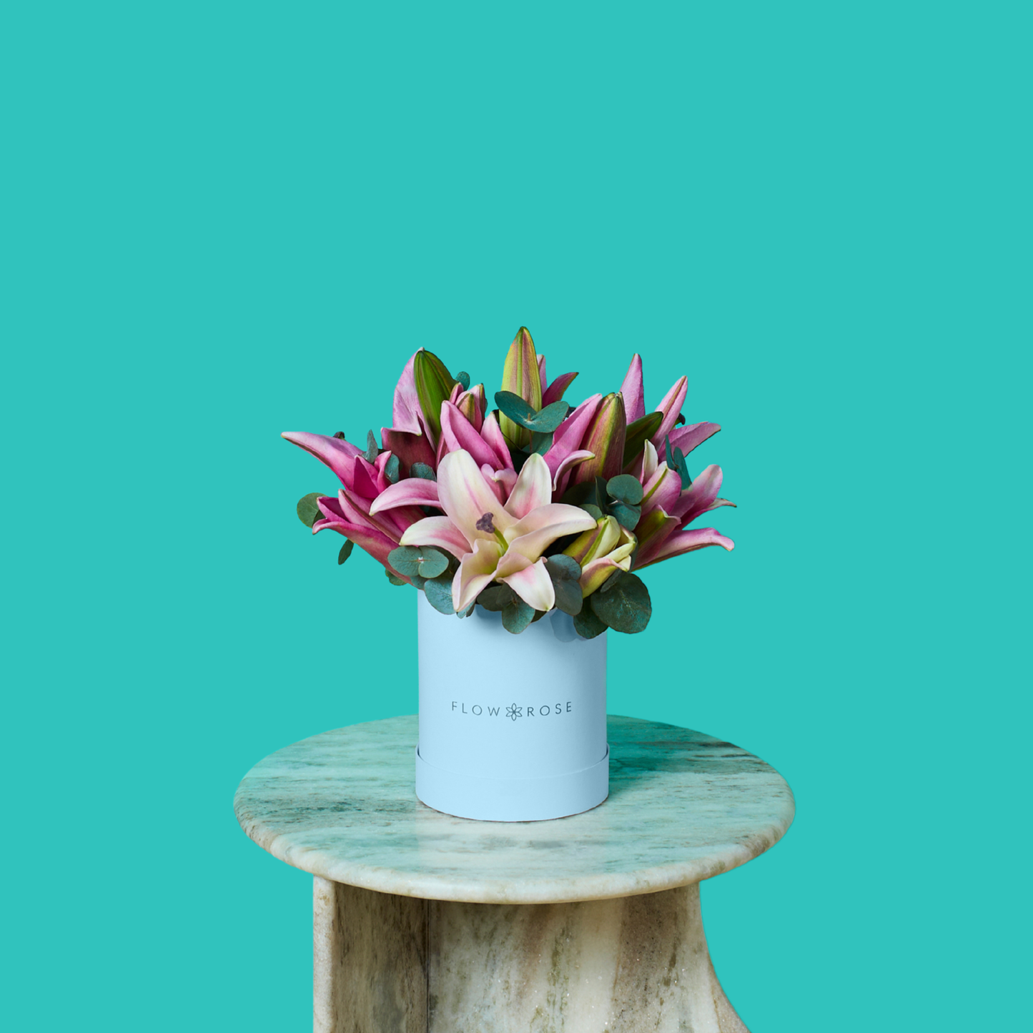 Pink Lilies
