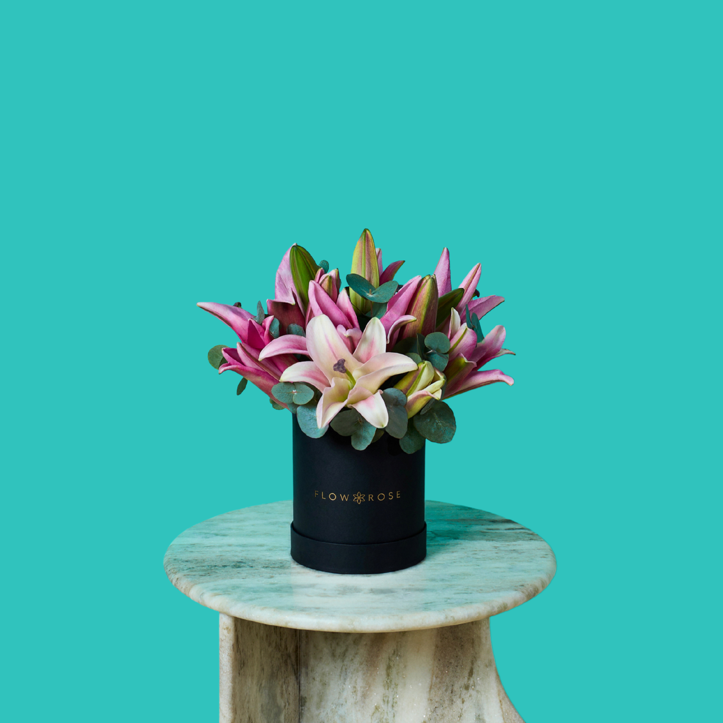 Pink Lilies