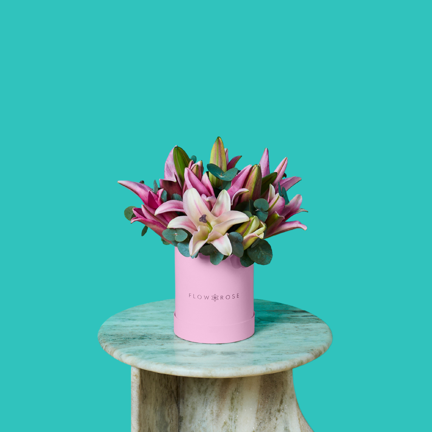 Pink Lilies
