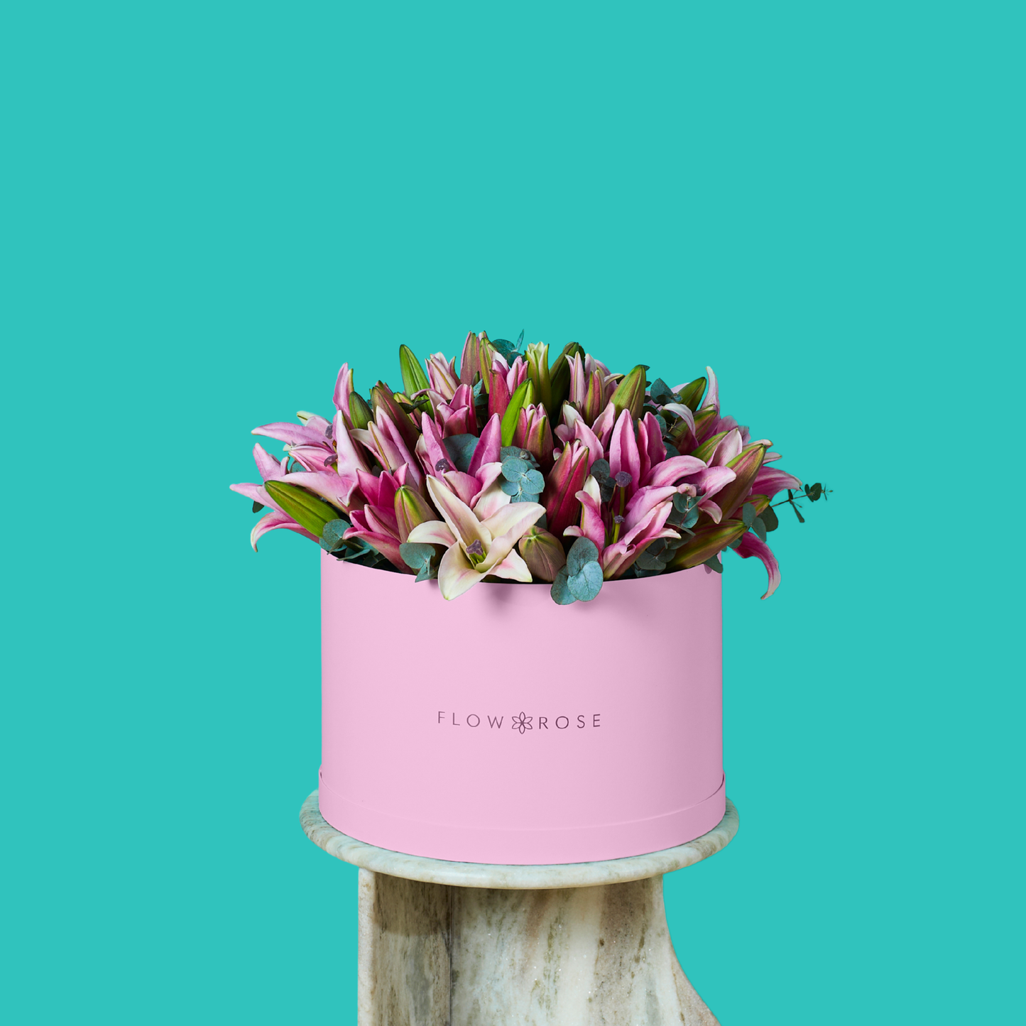 Pink Lilies