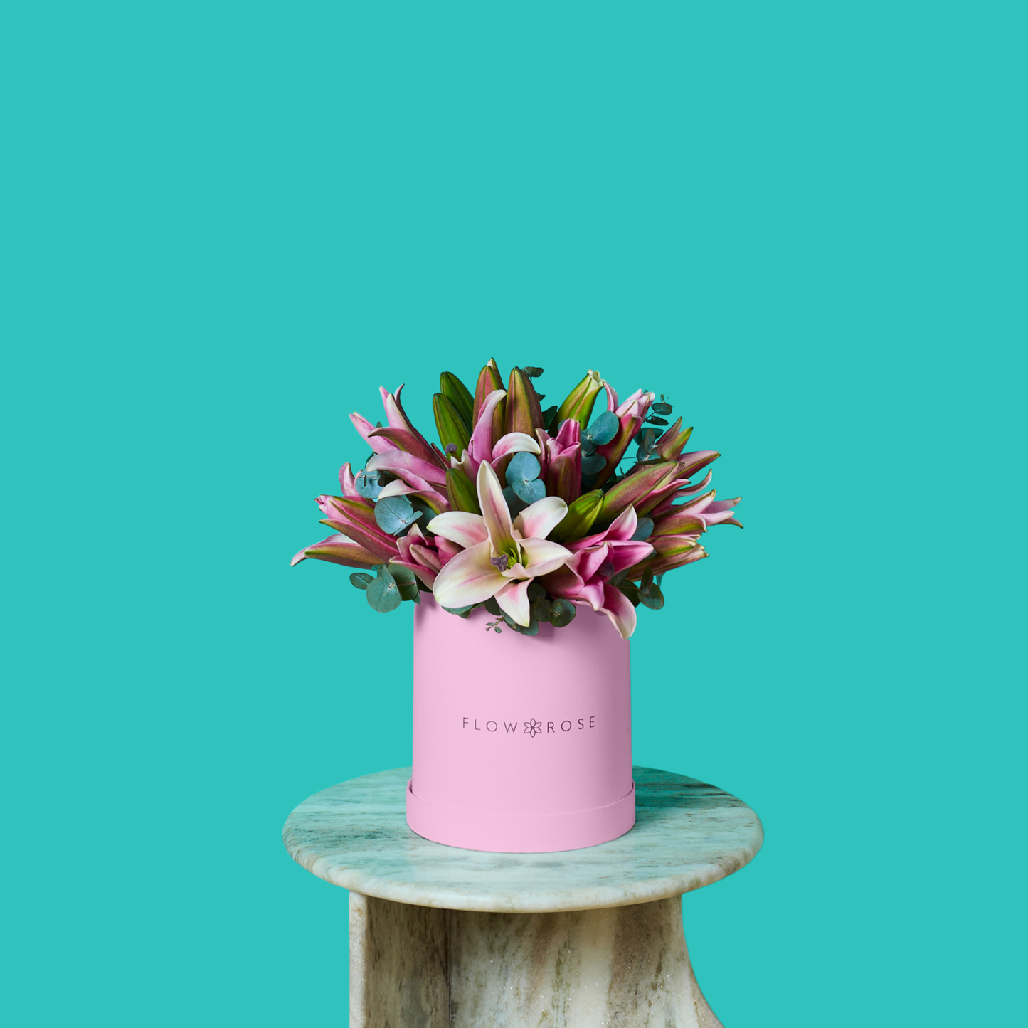 Pink Lilies