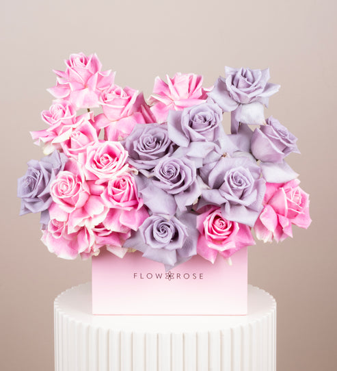 Violet Charm Flower Box