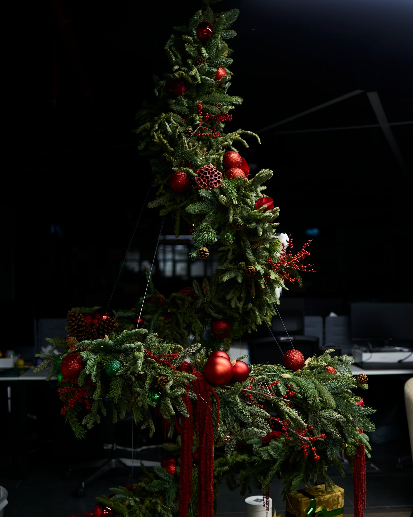 The Enchanted Floating Christmas Tree