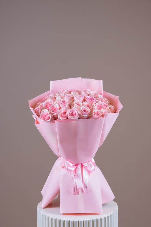 Pink Roses Bouquet