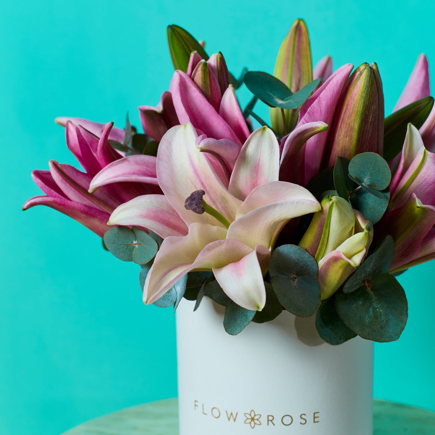 Pink Lilies