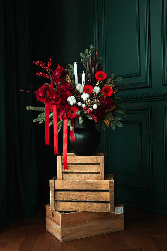 Merry and Bright Vase Arrangement