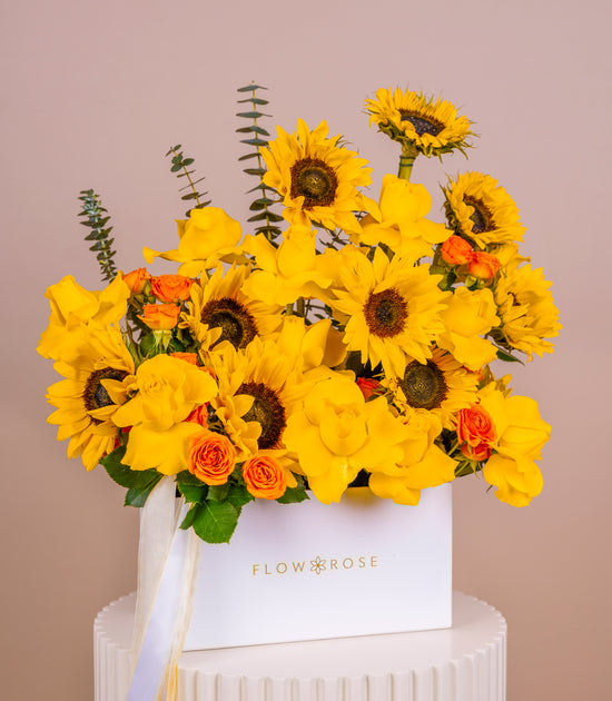 Golden Aura Flower Box