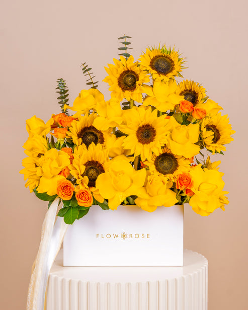 Golden Aura Flower Box