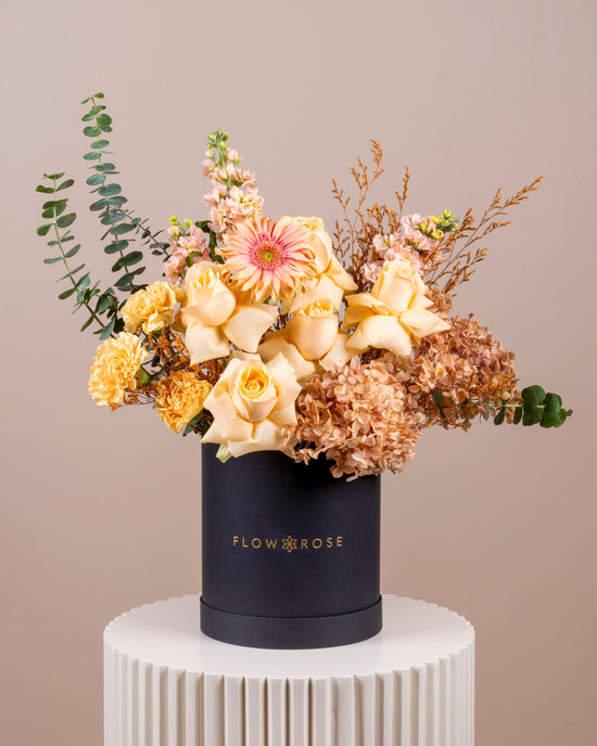 Peach Glow Flower Box