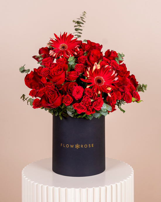 Scarlet  Flower Box