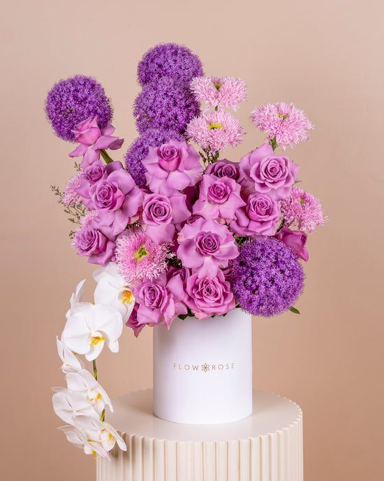 Amethyst Blush Flower Box