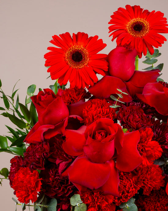 Red Allure Flower Box