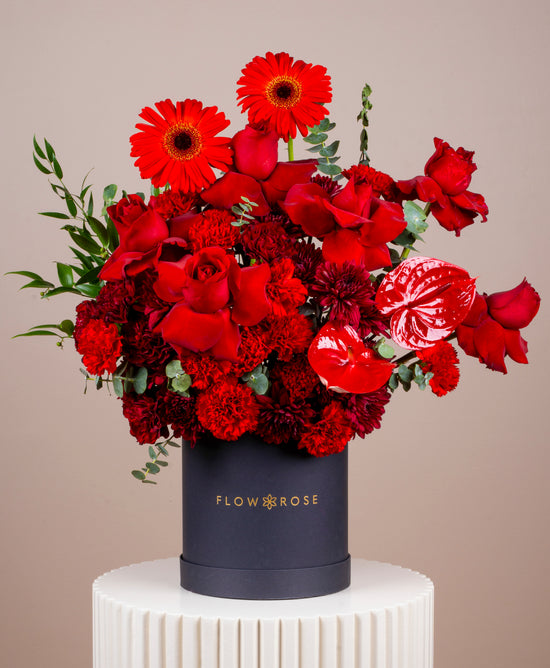 Red Allure Flower Box