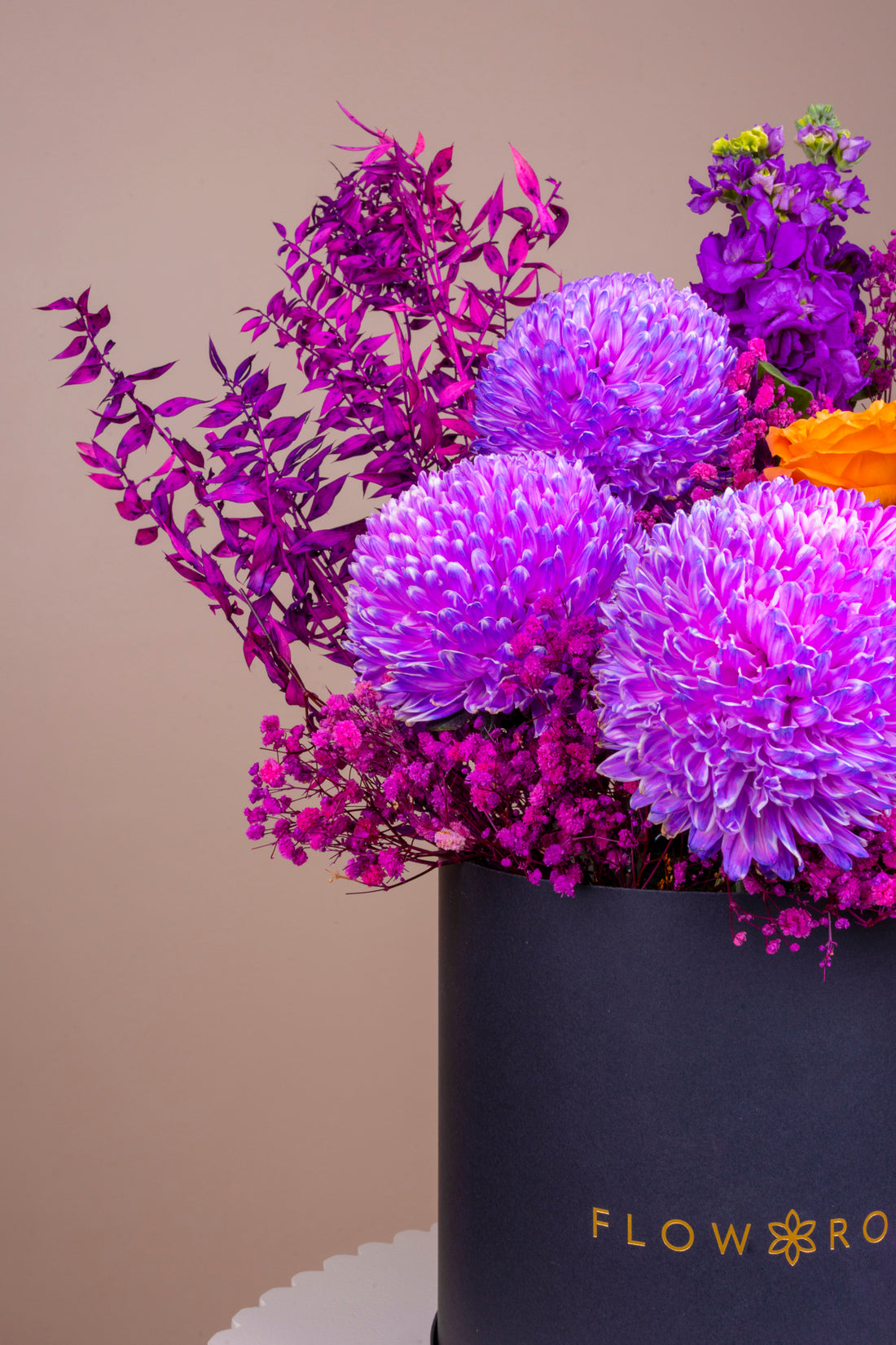 Lavender Flower Box