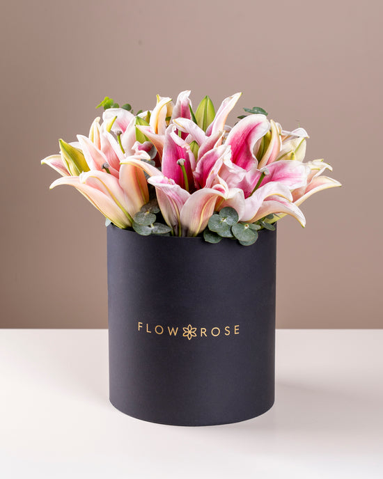 Pink Lilies Box