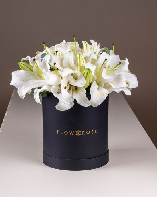 White Lilies Box