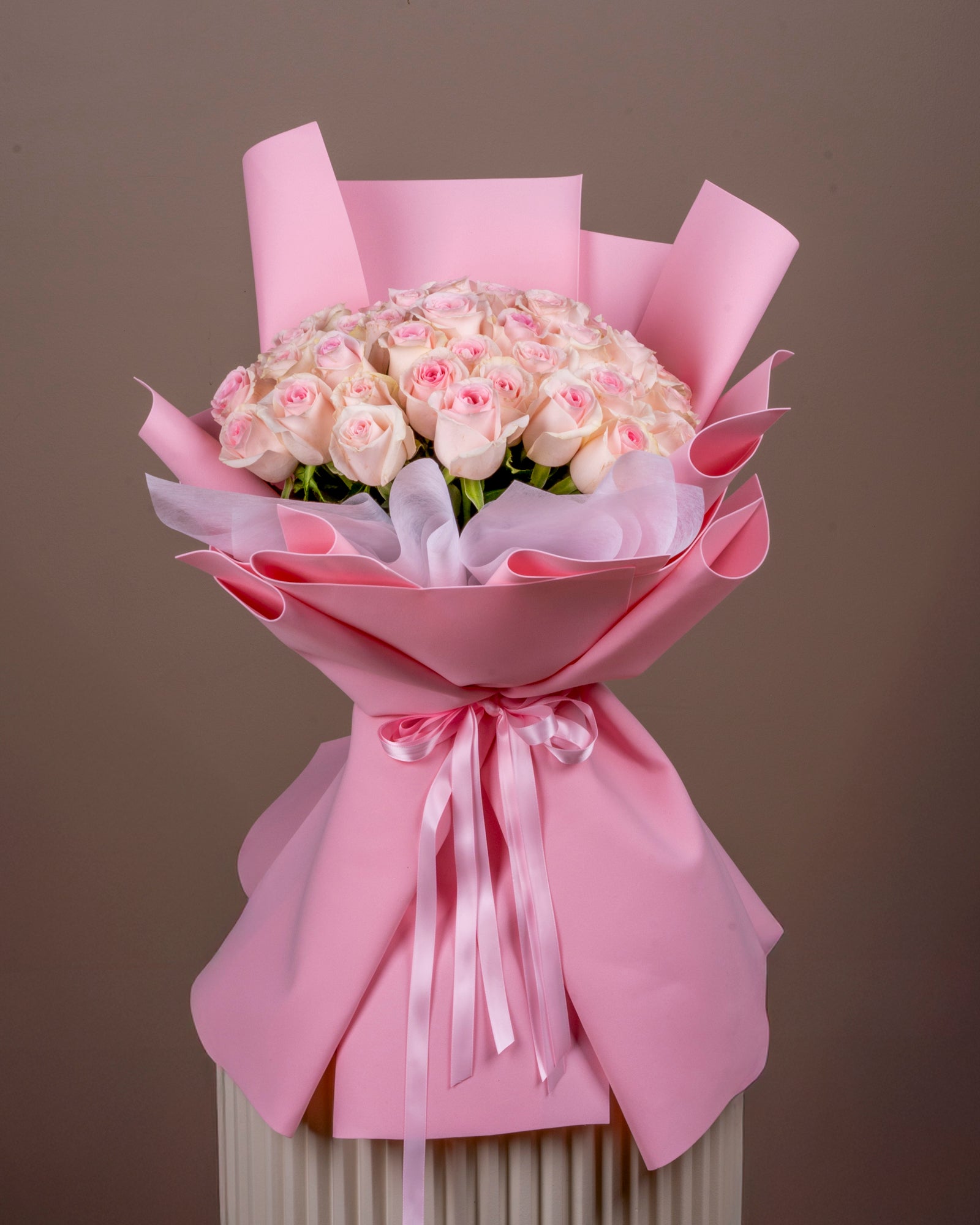 Luxury Pink Roses Bouquet