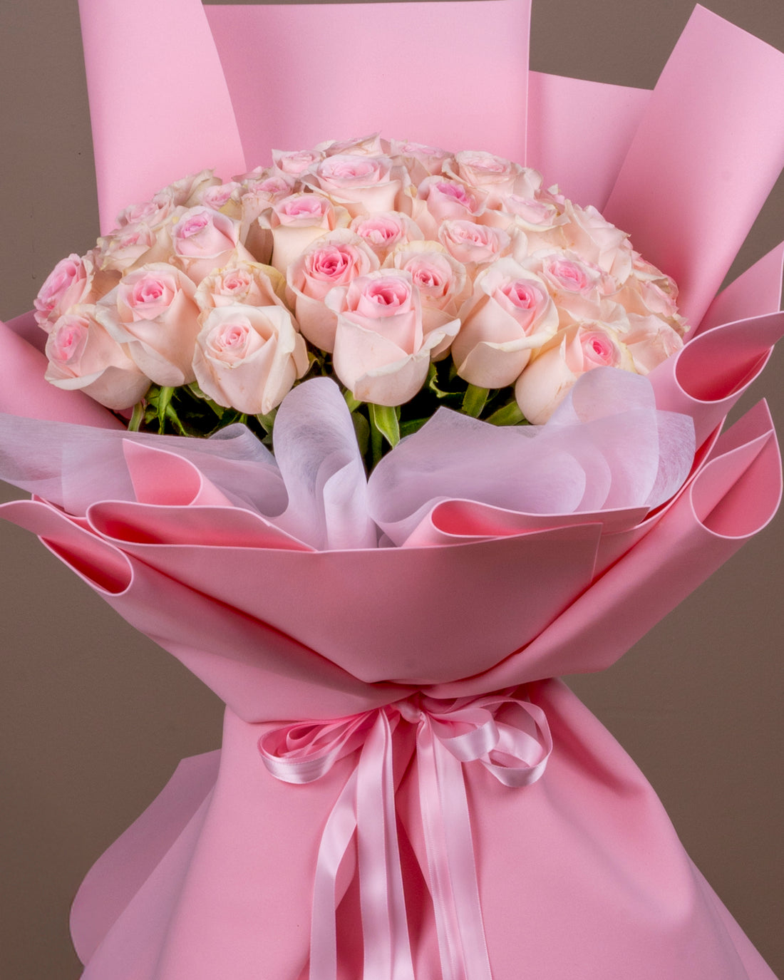 Luxury Pink Roses Bouquet