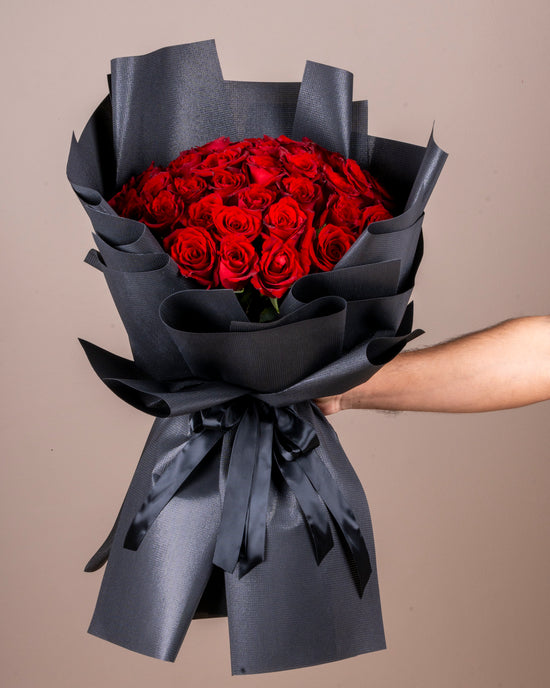 Luxury Red Roses Bouquet
