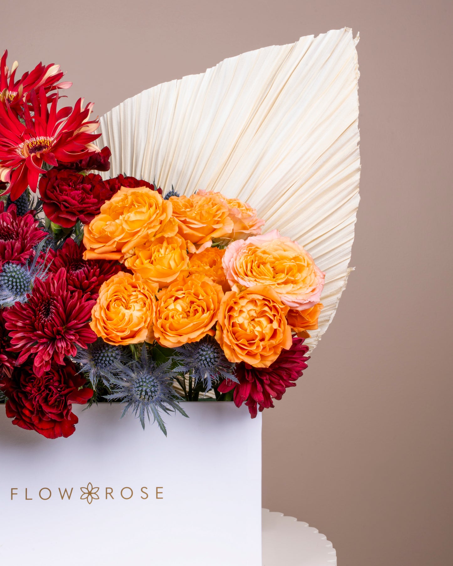 Fiery Elegance Flower Box
