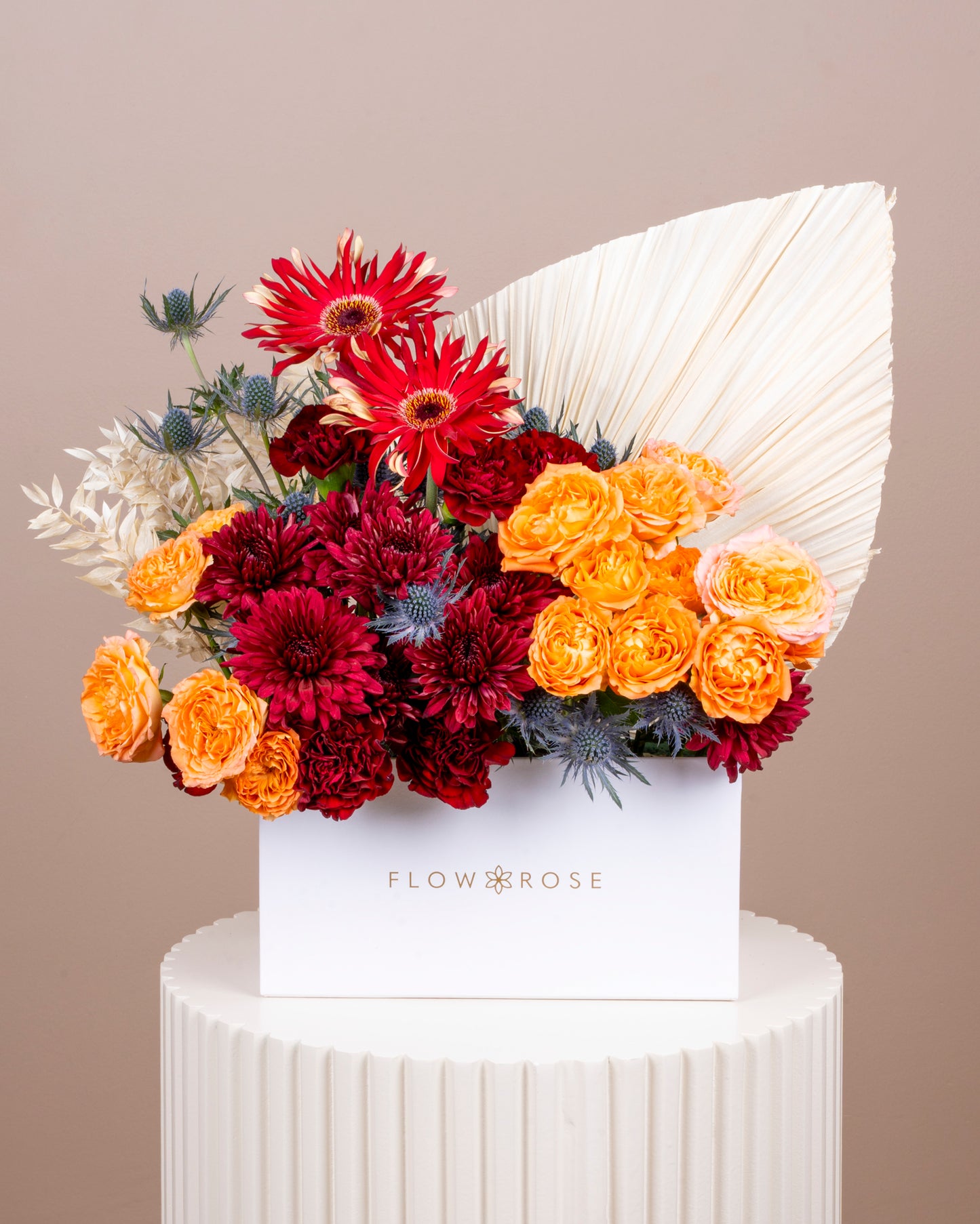 Fiery Elegance Flower Box
